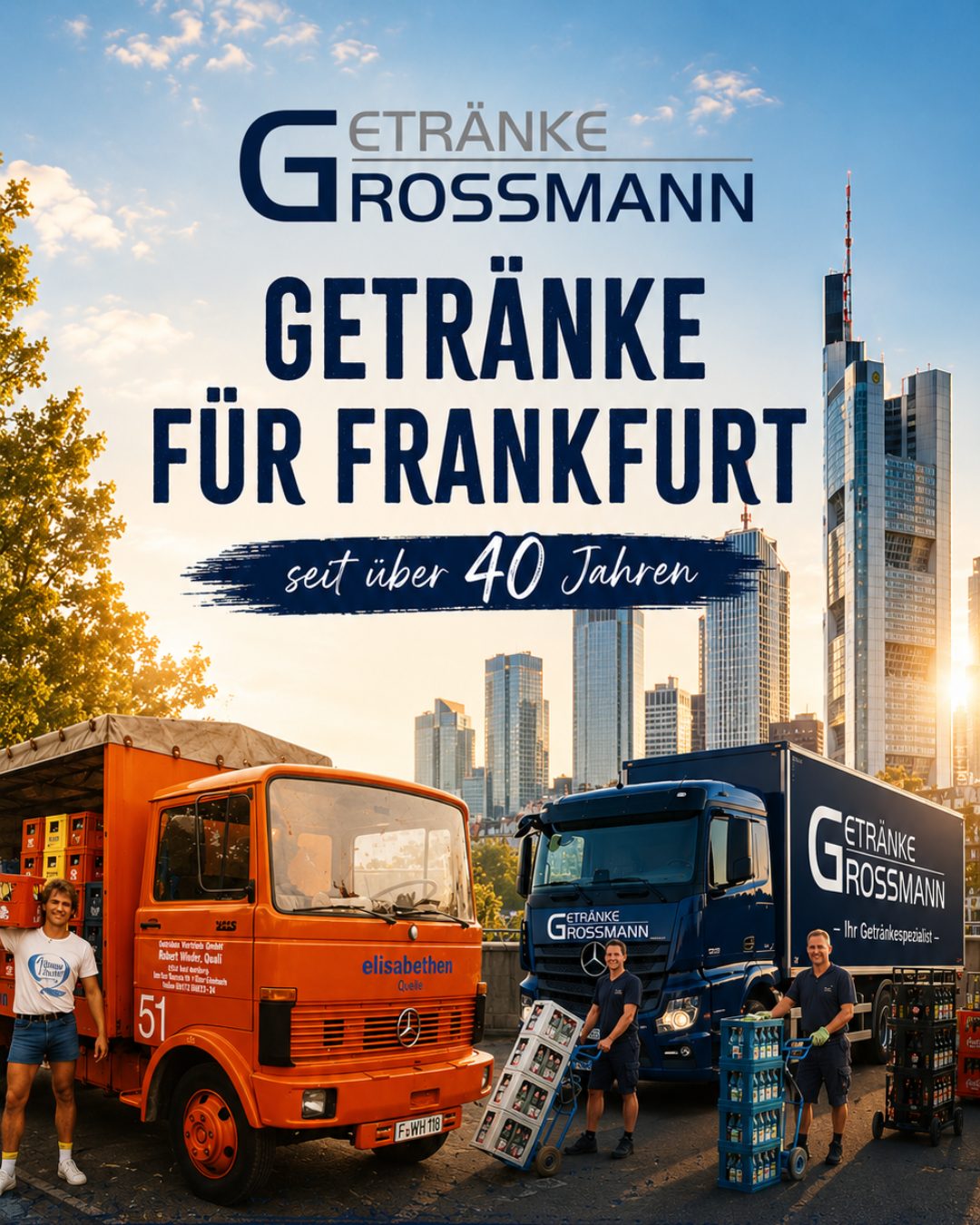 Getränke Grossmann: 40 Jahre