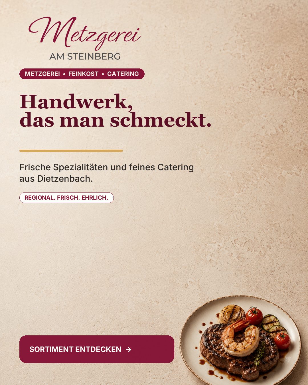 Metzgerei am Steinberg: Catering