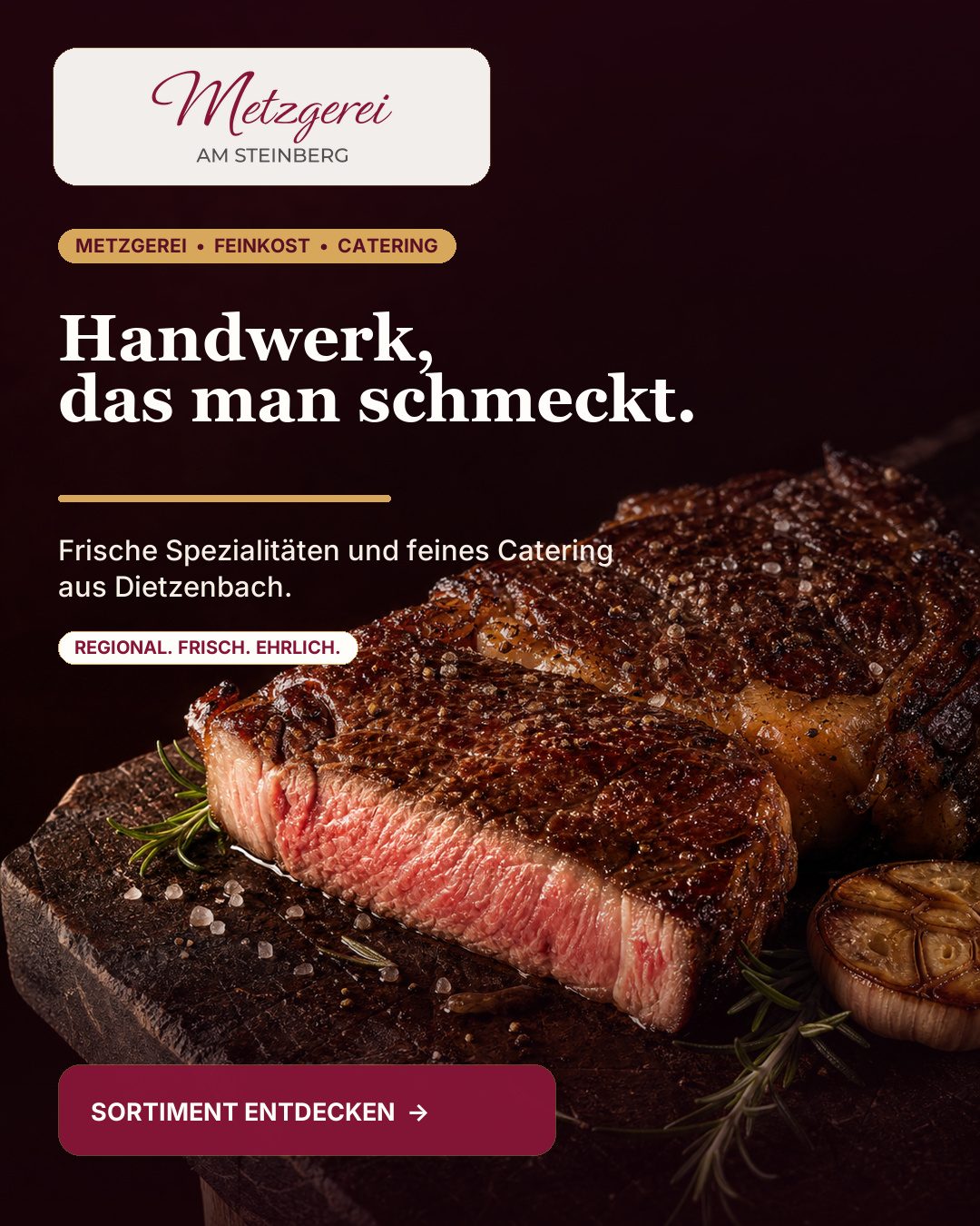 Metzgerei am Steinberg: Steak
